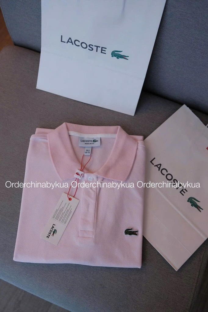 ÁO POLO CỘC MÀU PINK NỮ SẴN