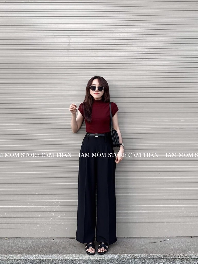 QUẦN SUÔNG VẢI GIẤU KHOÁ ZR2024(xả 59k)