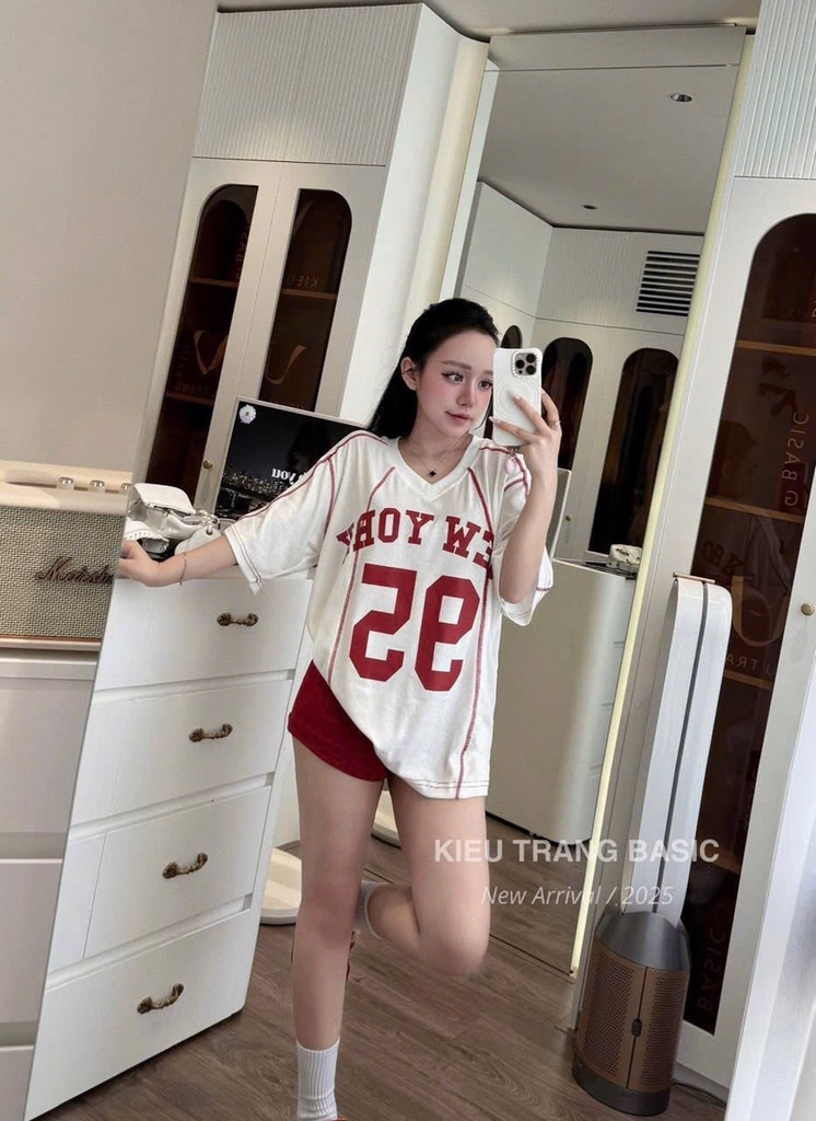 SET BỘ ÁO NEWW YORK KÈM QUẦN ĐÙI NỮ
