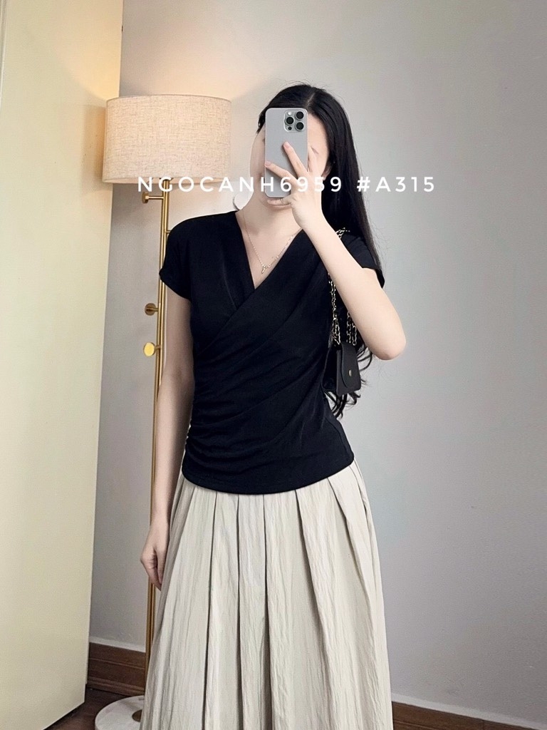 ÁO CỔ CHÉO 71-xả 49k
