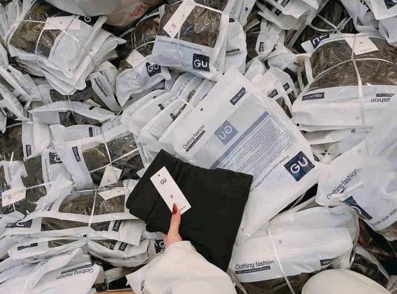 QUẦN LEGGING GU LÓT LÔNG NỮ