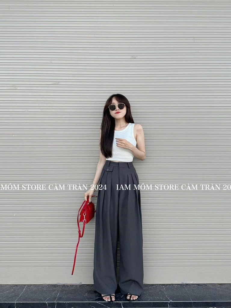 QUẦN SUÔNG XƯỚC LẠNH NẮP TÚI CÚC NỮ SẴN (xả 55k)