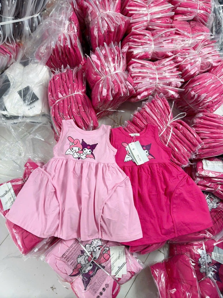 SET 2 VÁY SÁT NÁCH KUROMI BÉ GÁI SẴN(XẢ 79k)