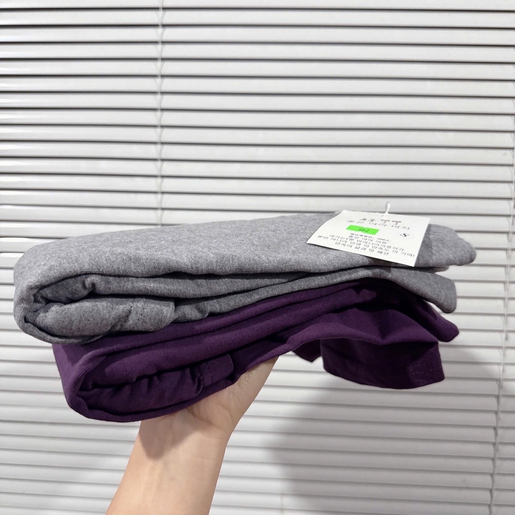 SET BỘ ÁO PHÔNG 2 MÀU TÍM VÀ XÁM KÈM CV NỮ
