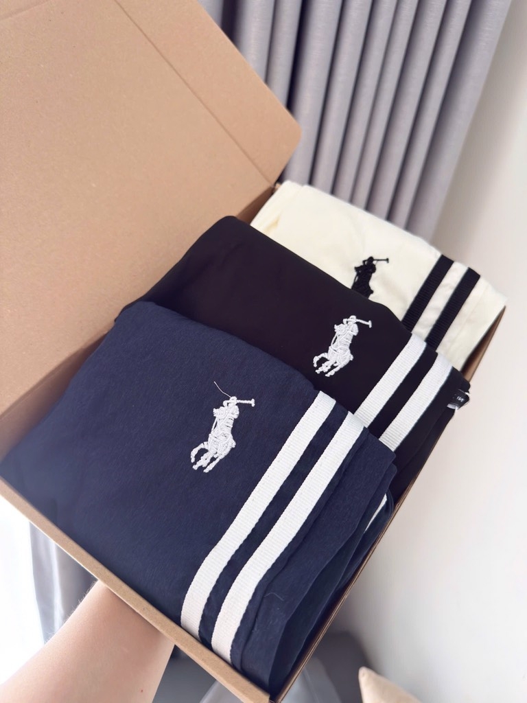 SÉT  3  QUẦN NỈ GIÓ BO GẤU THÊU NGỰA  CHO BÉ SIÊU THOẢI MÁI CHO BÉ VẬN ĐỘNG