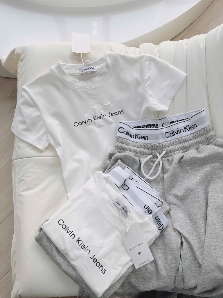 SET THUN CALVIN KEVIN BO GẤU QUẦN SUÔNG NỮ SẴN (SALE 139k)