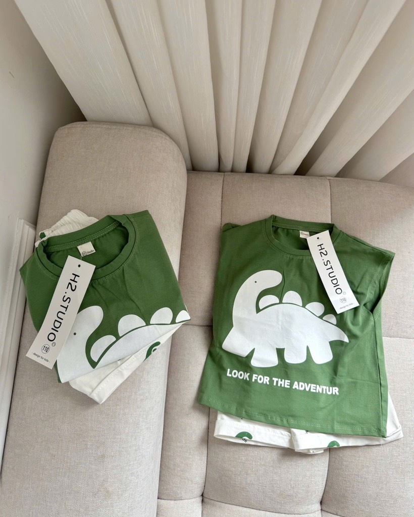 SET KHỦNG LONG XANH BÉ TRAI SẴN
