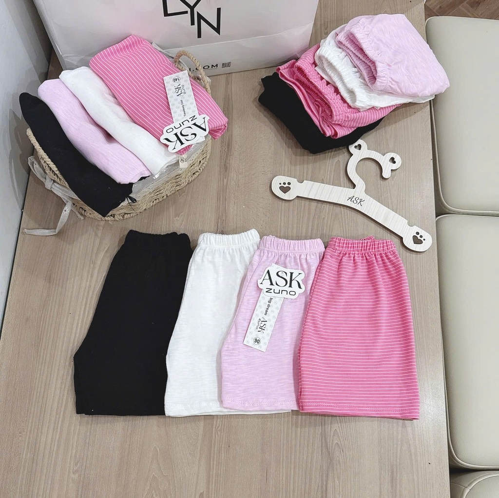 SET 4 QUẦN XƯỢC TONE HỒNG BÉ GÁI SẴN (SALE 70k)
