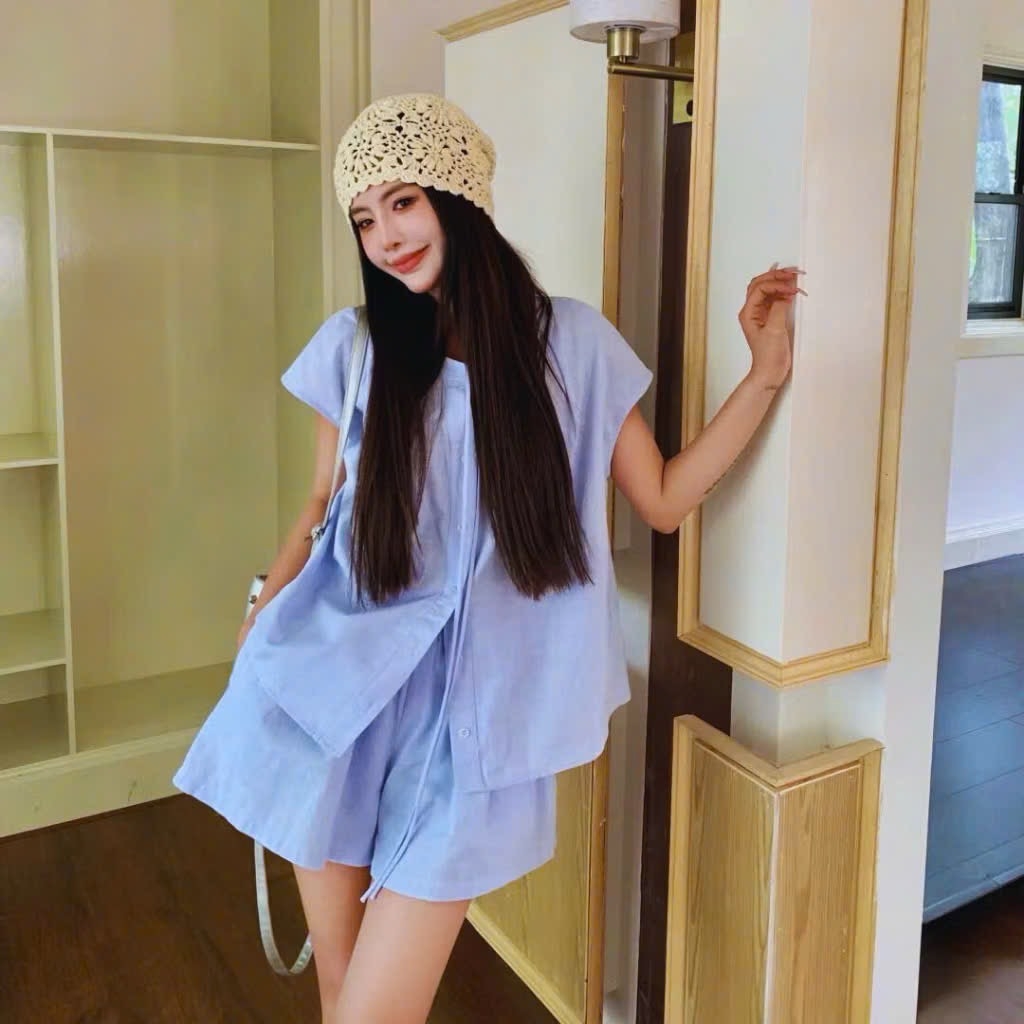 SET BỘ XANH BIỂN NỮ HOT