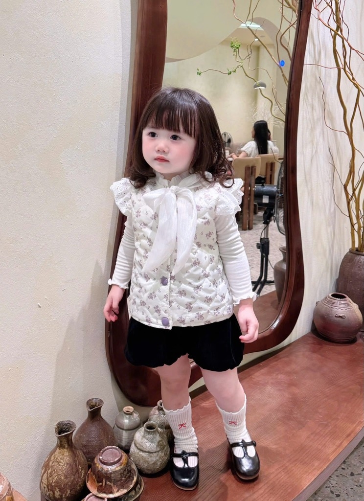 ÁO GHILE PHAO BÉ GÁI NƠ