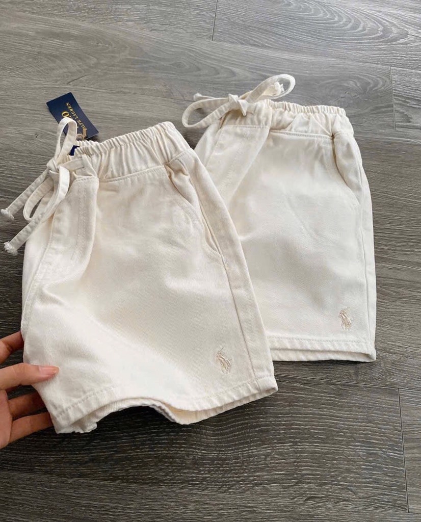 QUẦN SHORT BÒ NỮ CHUN THÊU NGỰA SẴN