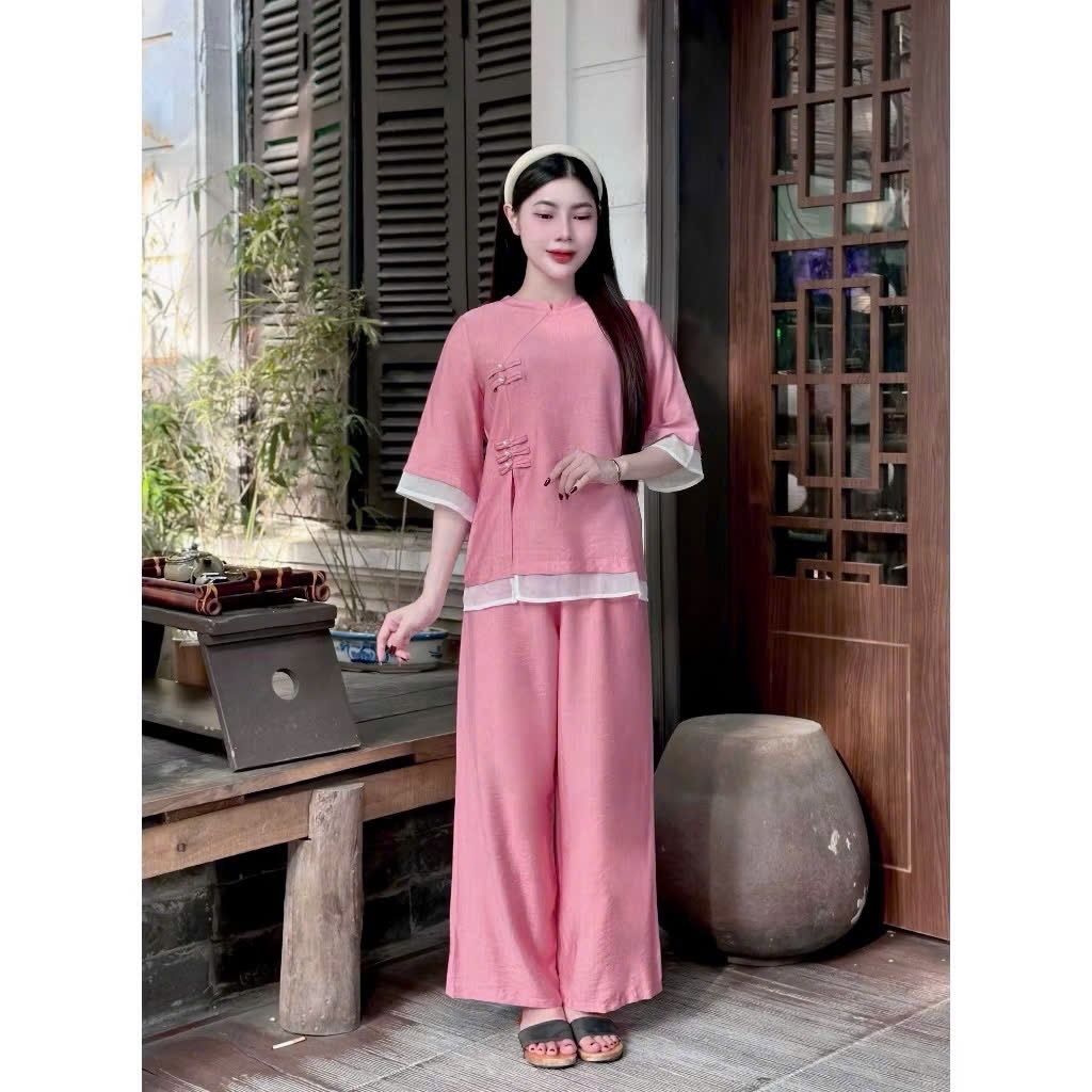 SET PHÁP PHỤC CỔ TÀU CÚC TẾT PHỐI NỮ SẴN