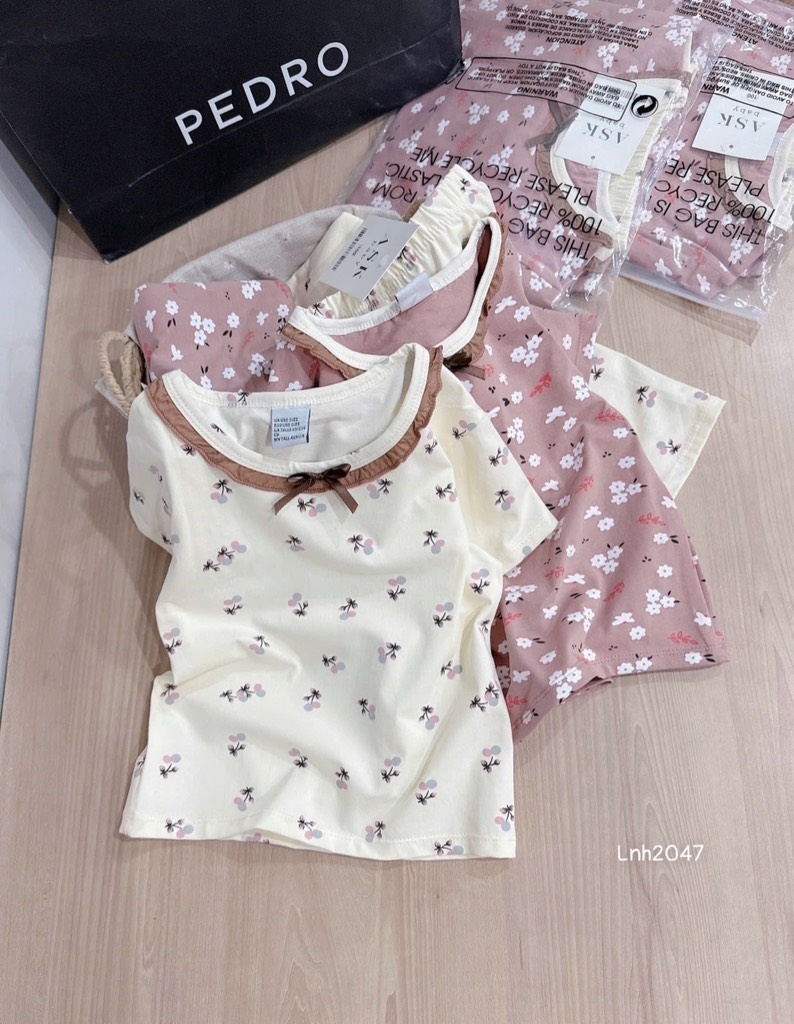 SET 2 BỘ PHỐI REN XUẤT HÀN BÉ GÁI SẴN