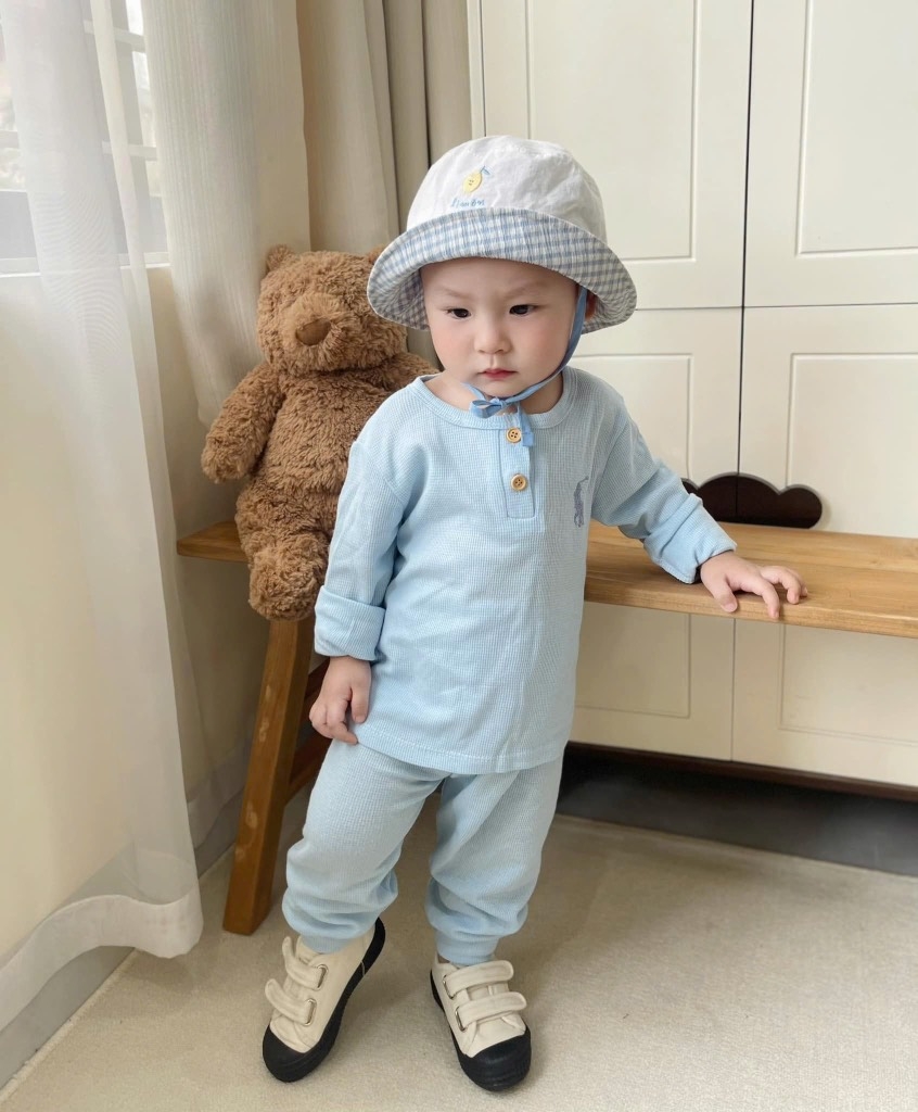 SET 3 BỘ THU ĐÔNG BÉ TRAI XANH XÁM ĐEN