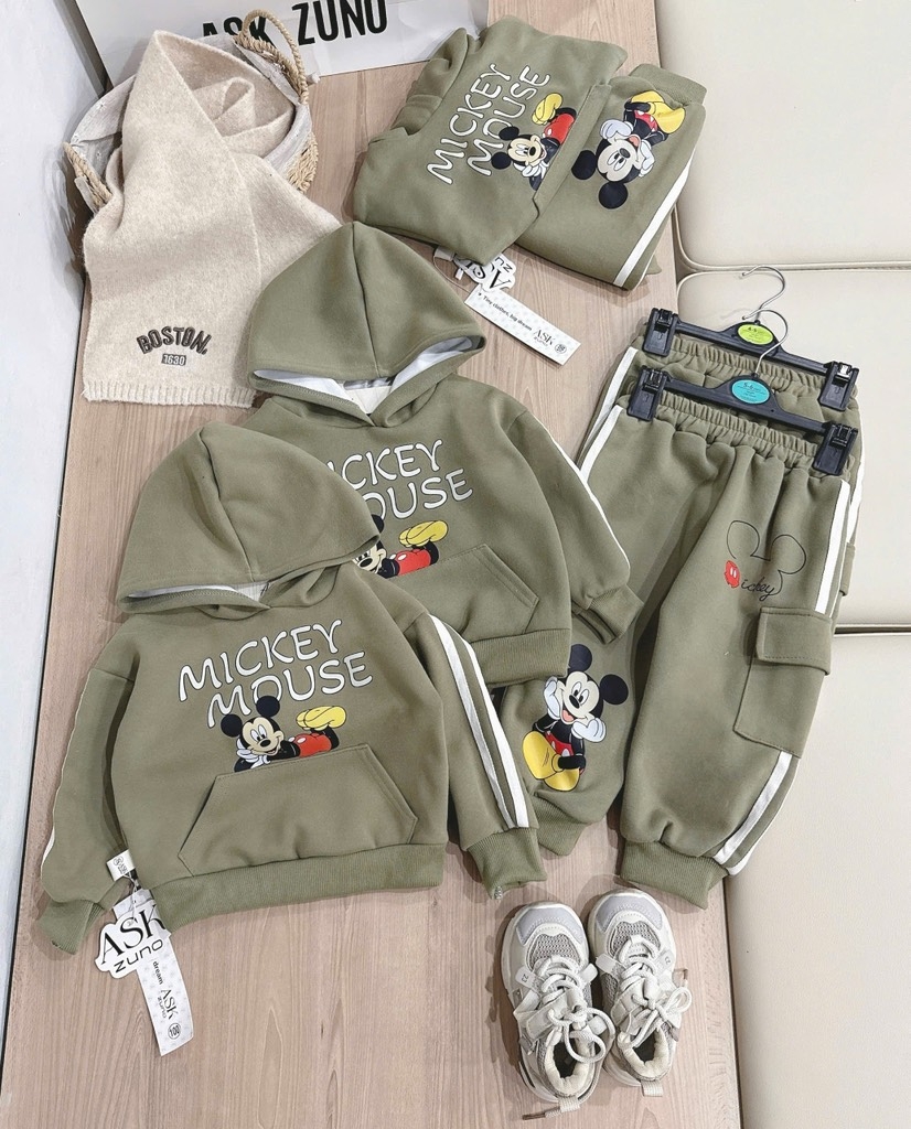SET DÀI NỈ HAI DA RÊU MICKY BÉ TRAI