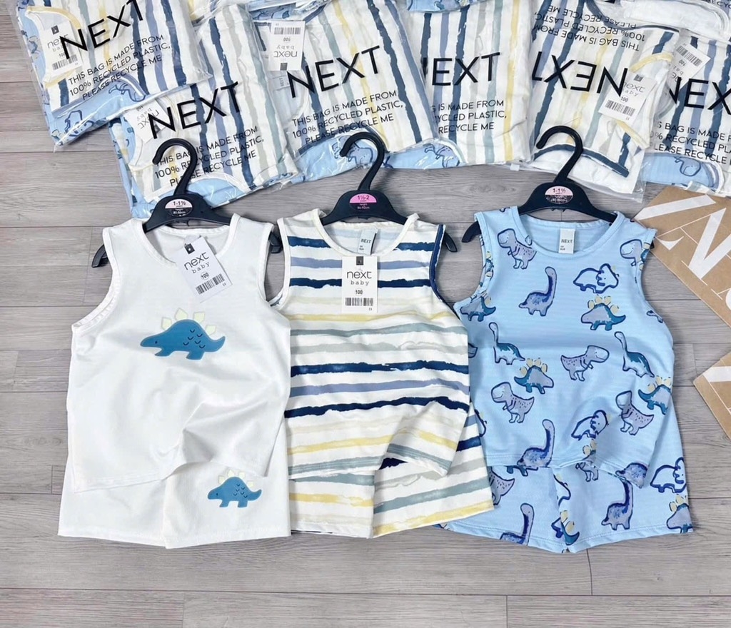 SET 3 BỘ BA LỖ THÔNG HƠI NEXT BÉ TRAI SẴN