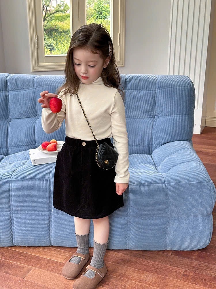 COMBO 4 ÁO GIỮ NHIỆT CỔ CAO DÀI TAY BÉ GÁI