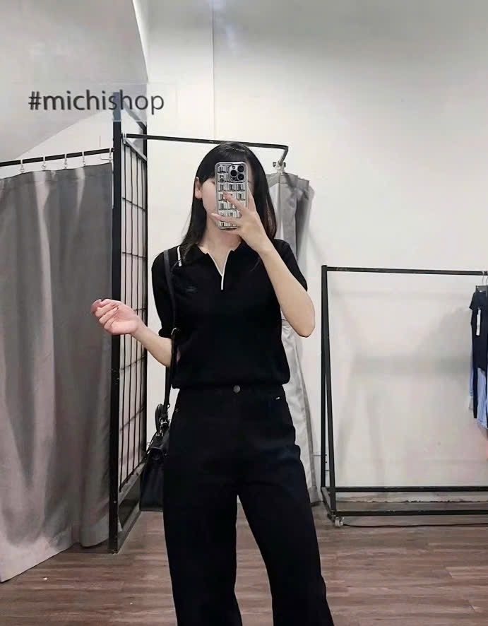 ÁO LEN POLO CỔ THÊU CÁ SẤU NỮ