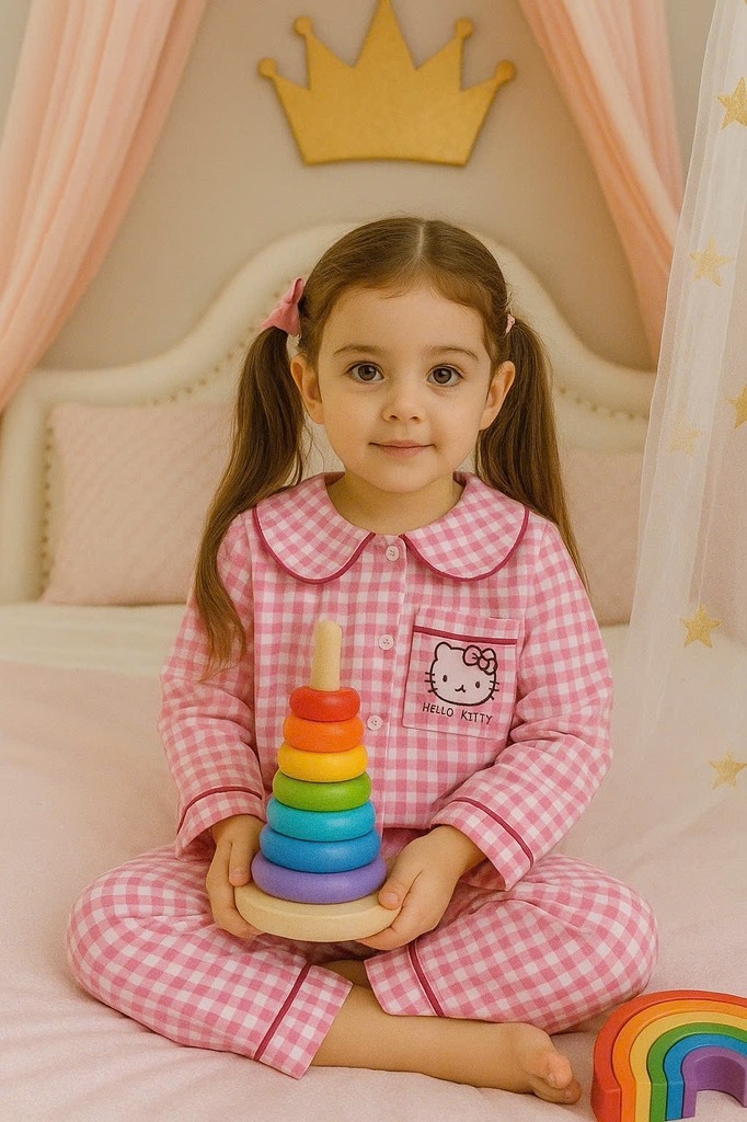 SET 2 BỘ ĐŨI DÀI PIZAMA 2 MÀU BÉ TRAI BÉ GÁI