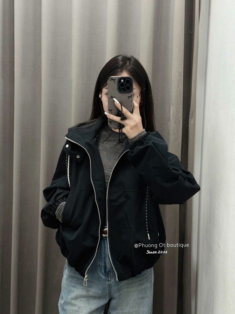 ÁO GIÓ CHỐNG NƯỚC 3 MÀU NỮ THU ĐÔNG