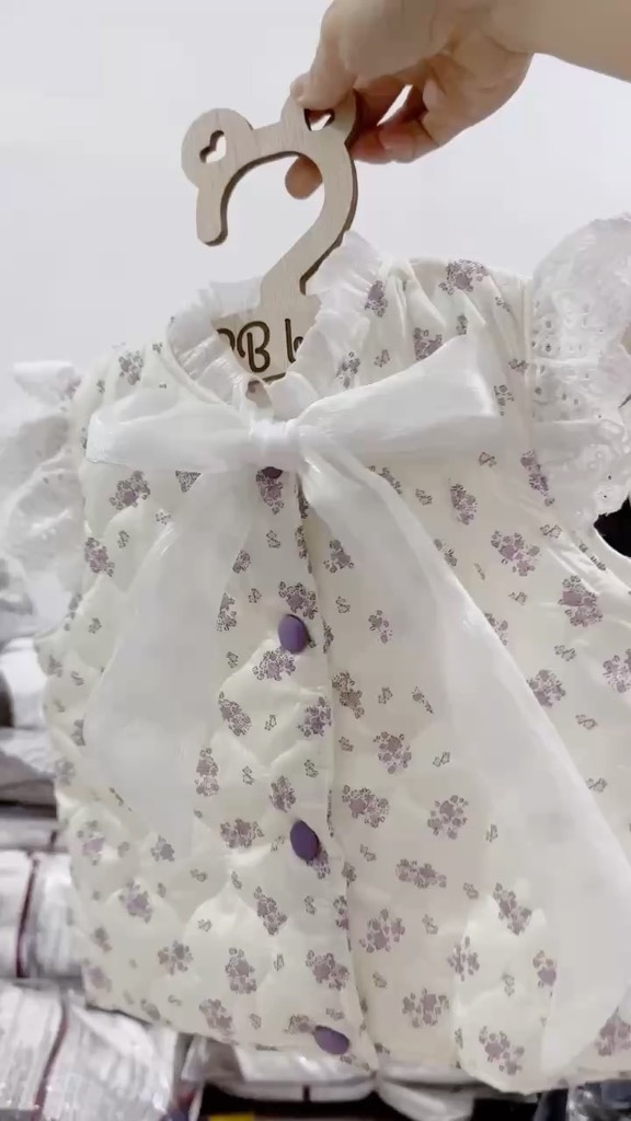 ÁO GHILE PHAO BÉ GÁI NƠ