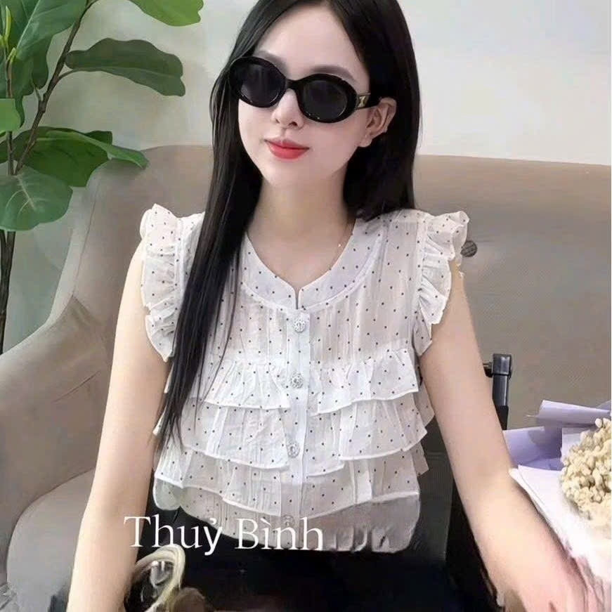 SET ÁO PHỐI BÈO 2 MÀU KÈM QUẦN SHORT TAFFTA NỮ