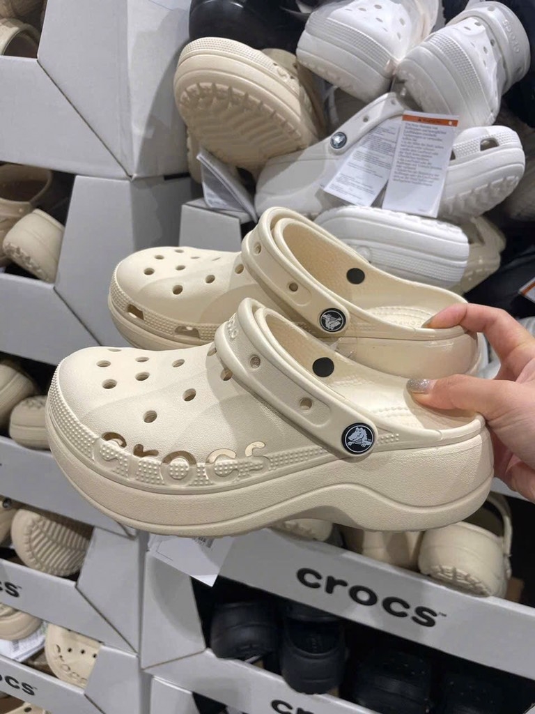 GIÀY DÉP - DÉP CROCS BAYA PLATFORM CLOG