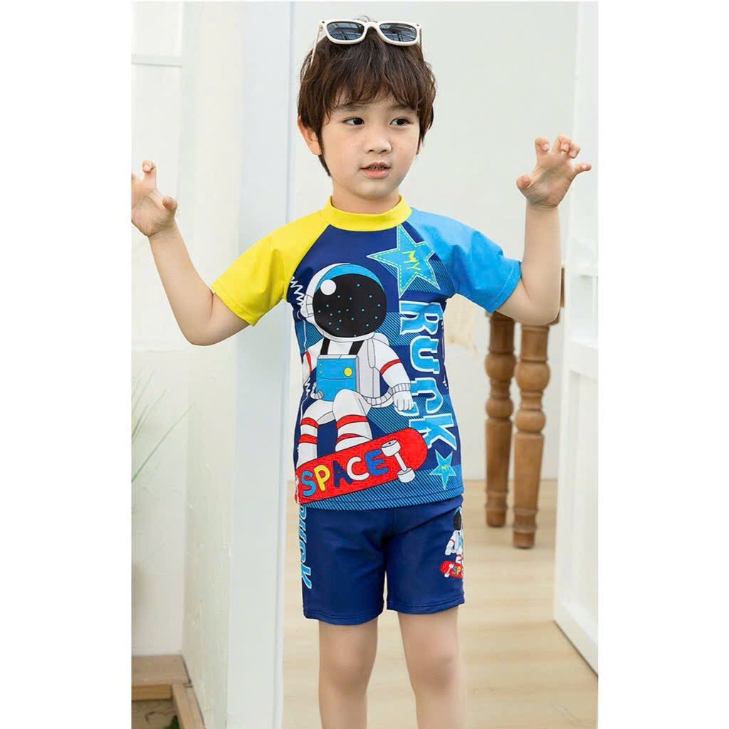 ĐỒ BƠI - MẪU BƠI SPACE CHO BÉ TRAI