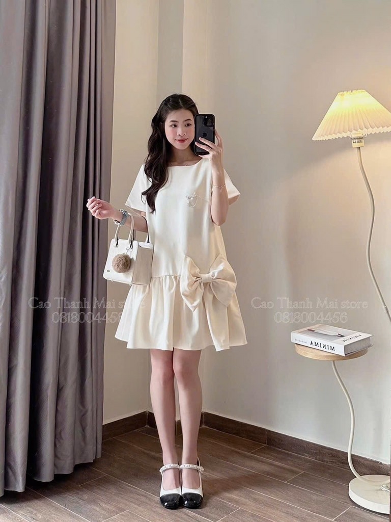 VÁY SUÔNG NƠ NỮ