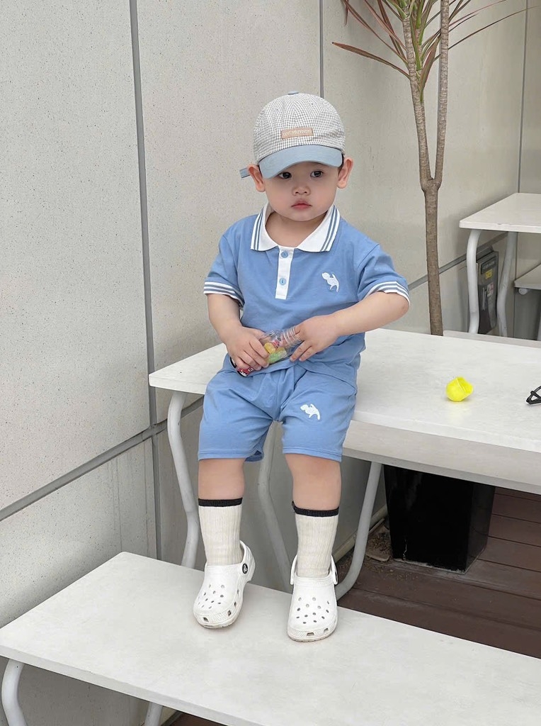SET 2 BỘ XANH TRẮNG BÉ TRAI (SALE 99k)