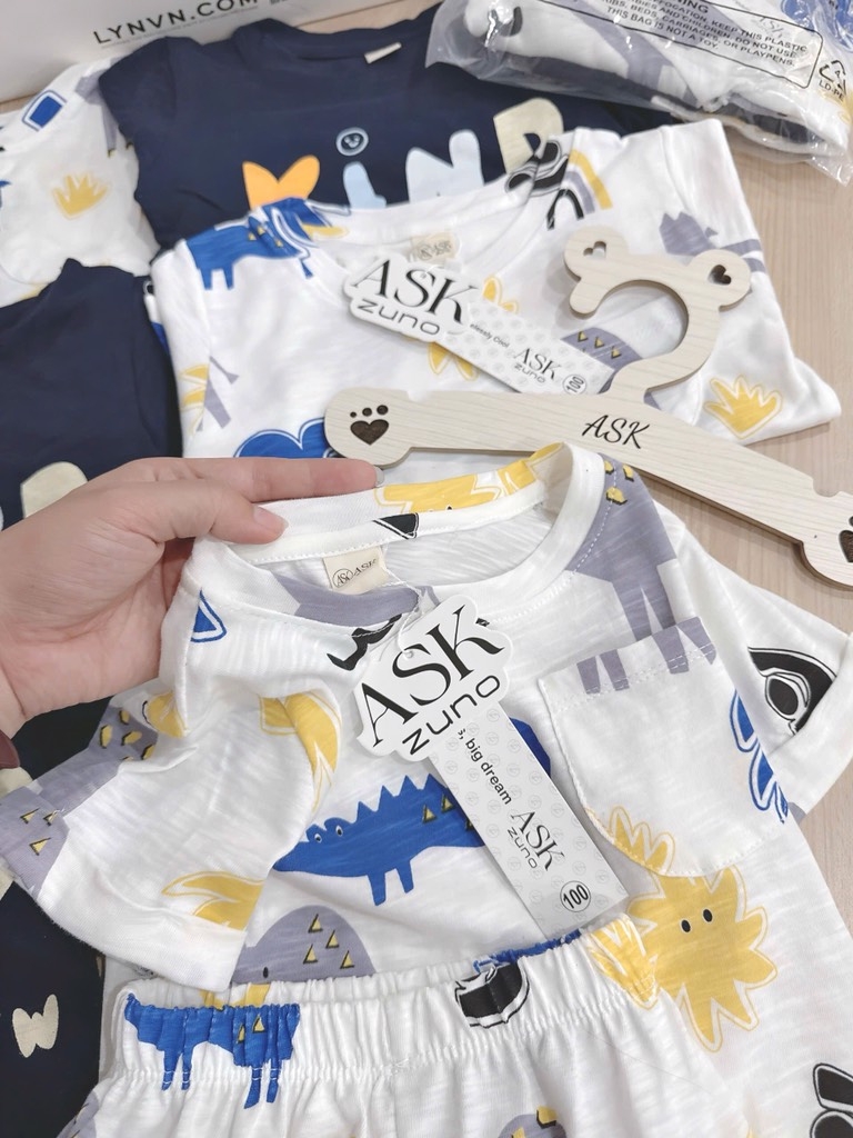 SET 2 BỘ KIND THAN TRẮNG BÉ TRAI SẴN