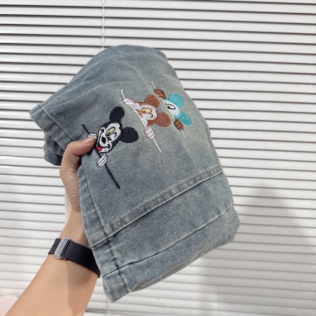 SET ÁO THUN CÔ GÁI XANH PHỐI QUẦN JEAN NỮ