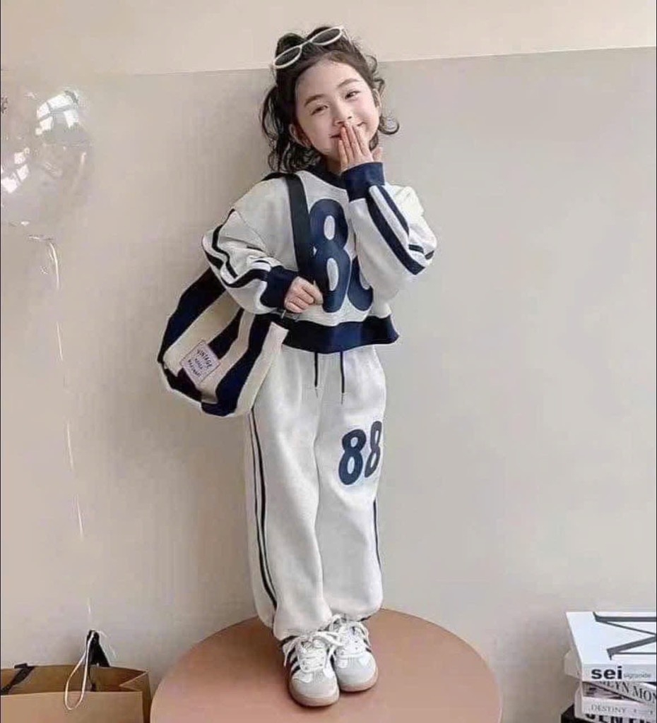SET BỘ DÀI 88 XÁM BÉ GÁI