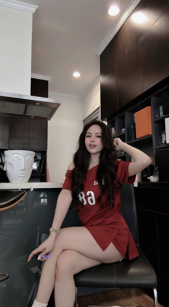 SET COTTON TÀU ÁO LỆCH ĐỎ NỮ SẴN