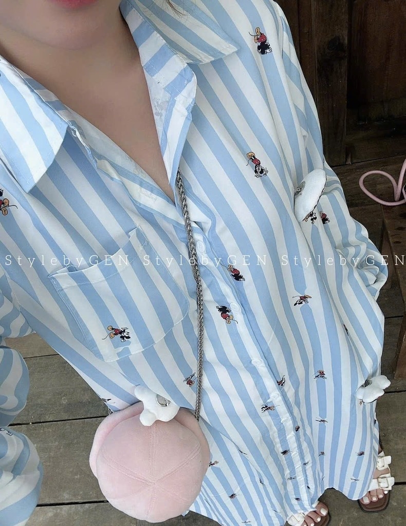 VÁY SƠ MI MK KÈM TAG NỮ SẴN(XẢ 109k