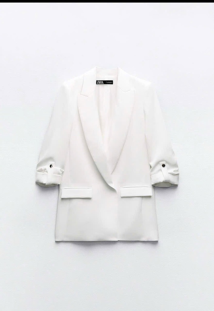 ÁO VEST NỮ TAY XẾP LI ZARA LnH THU ĐÔNG (SALE 170k)