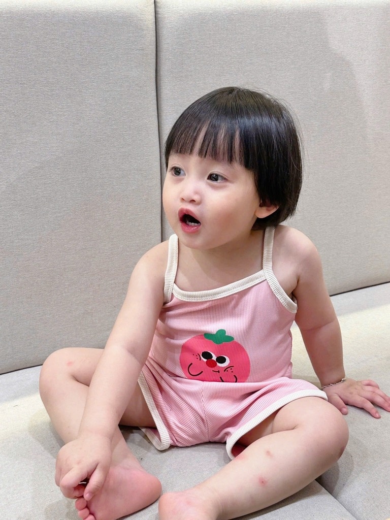 SET 3 BỘ 2 DÂY NÂU HỒNG XANH BÉ GÁI SẴN(XẢ 95k)