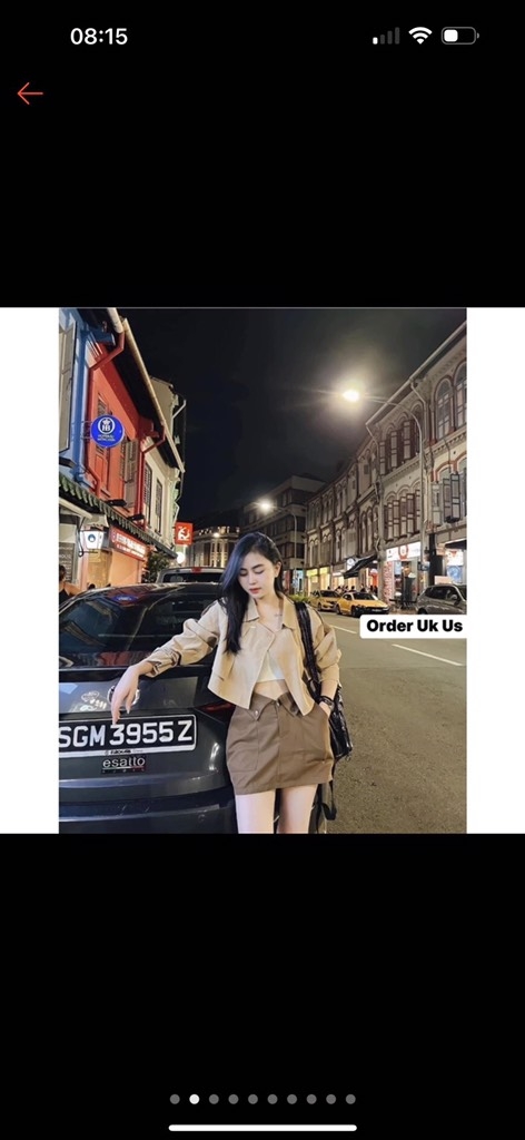 ÁO KHOÁC KAKI NỮ DÁNG LỬNG SẴN