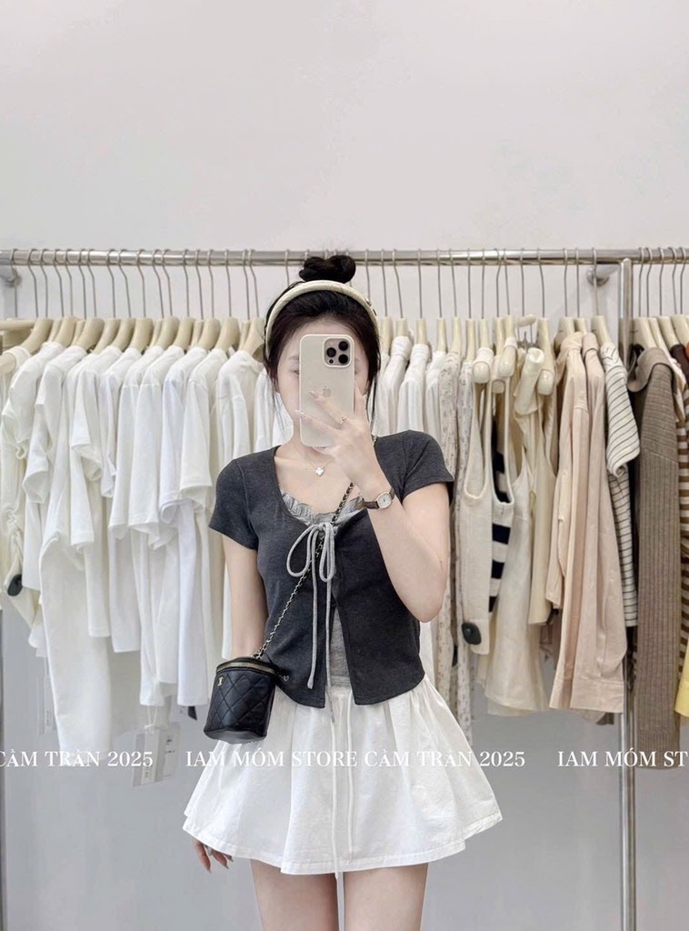CHÂN VÁY UMI NGẮN SIÊU XINH NỮ SẴN(XẢ 49k)