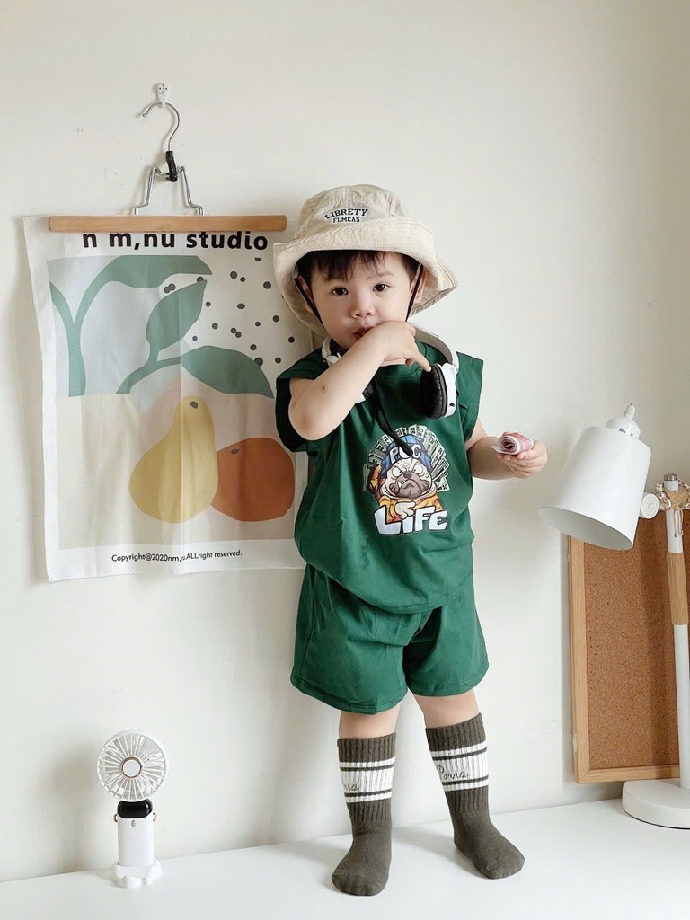 SET 2 BỘ BA LỖ XANH TRẮNG BÉ TRÃI(XẢ 79k)