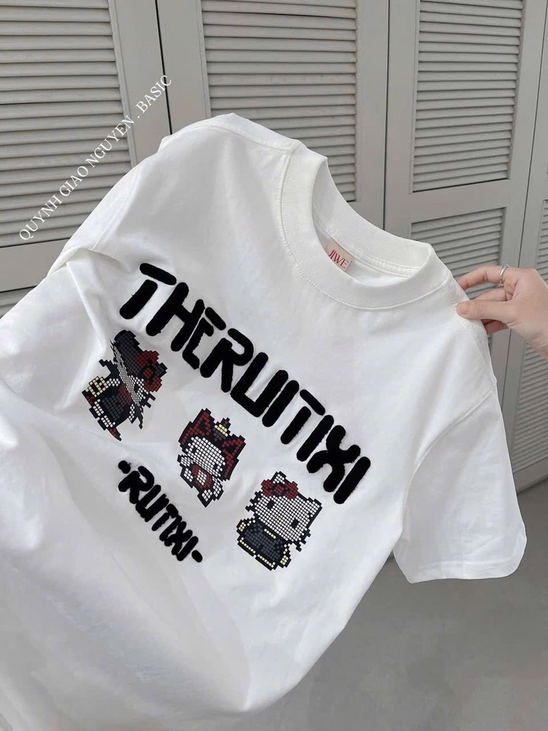 ÁO PHÔNG THERUITIXI HELLO KITTY CHO NỮ SẴN