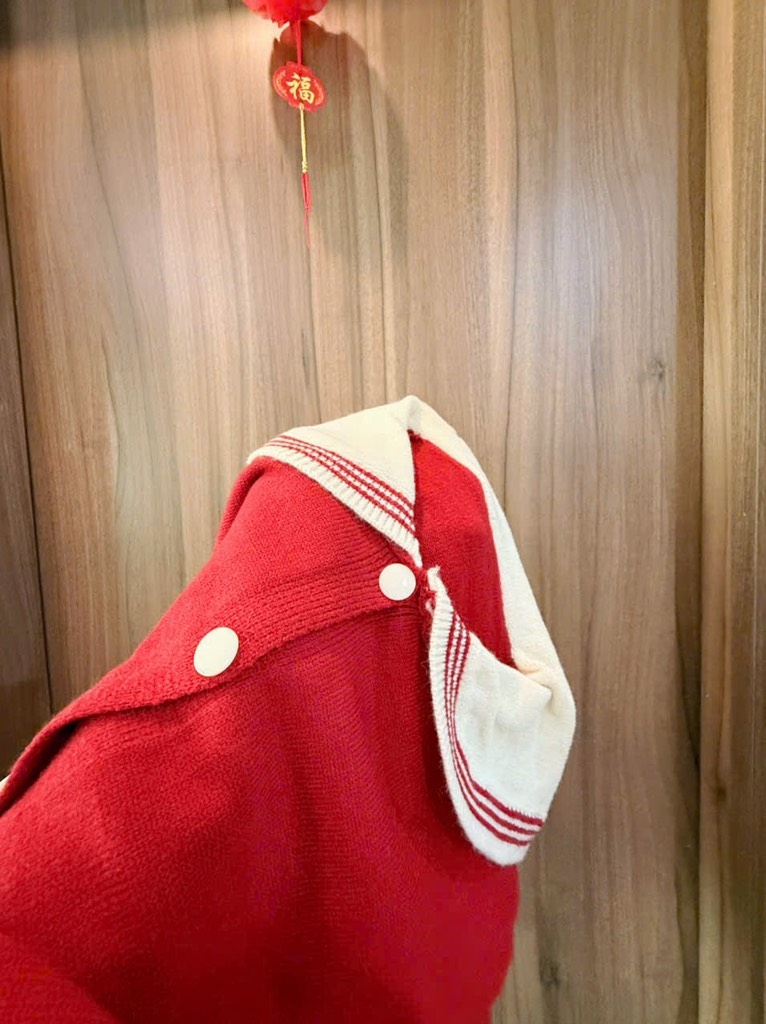 ÁO LEN CARDIGAN 2 MÀU CỔ THUỶ THỦ NỮ THU ĐÔNG SẴN