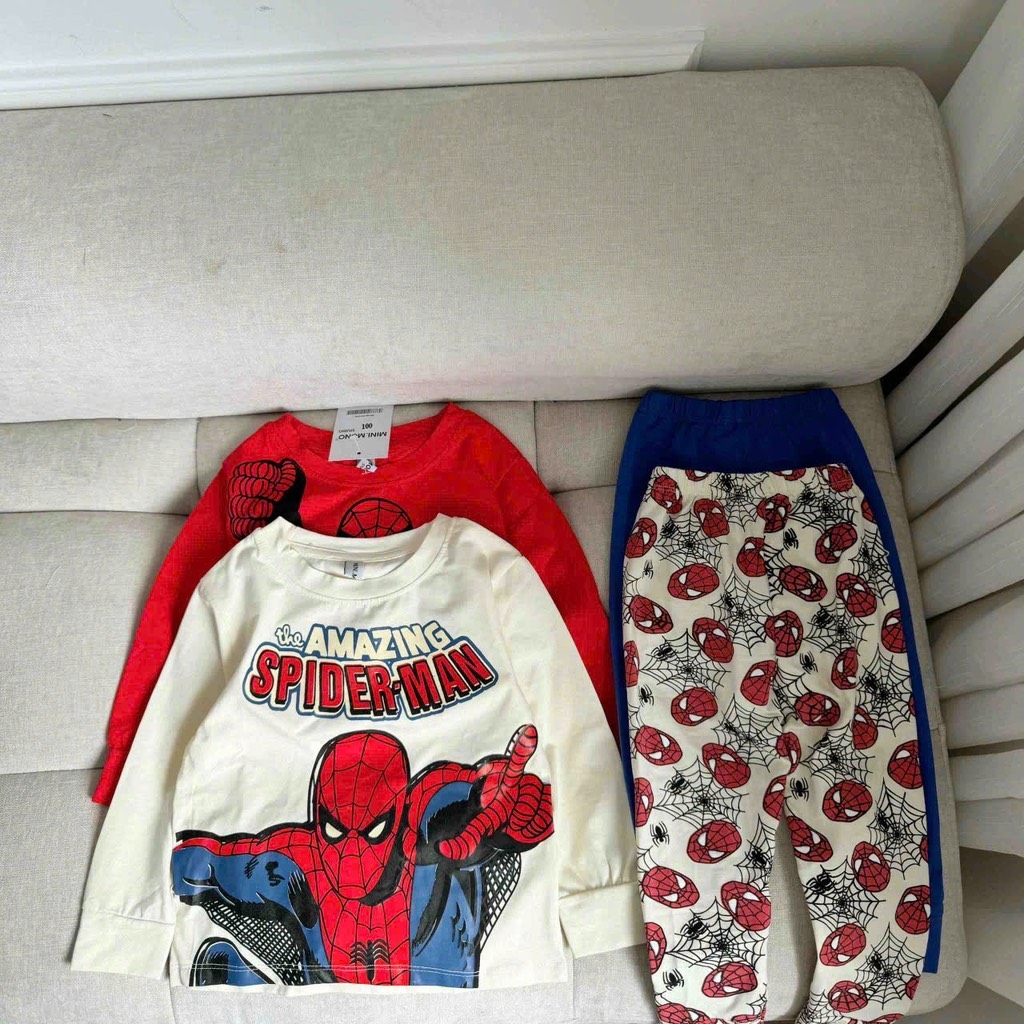SET 2 BỘ DÀI NGƯỜI NHỆN BÉ TRAI