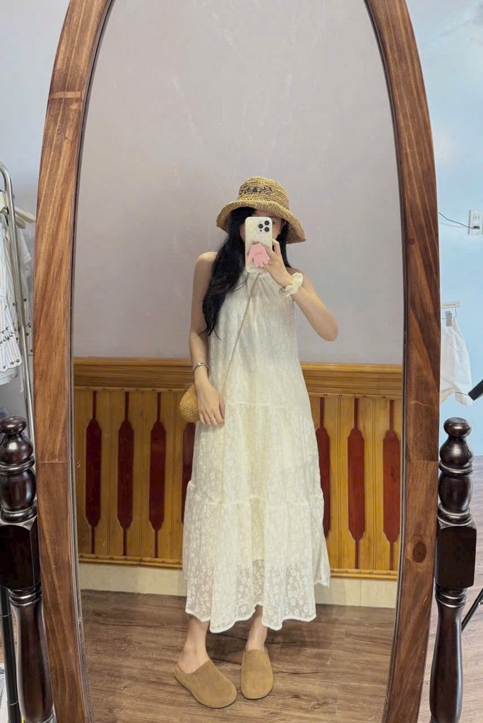 VÁY CỔ YẾM NỮ