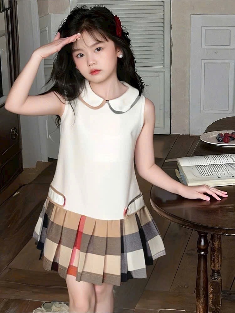 VÁY BARBIE POLO BÉ GÁI SẴN (xả 55k)