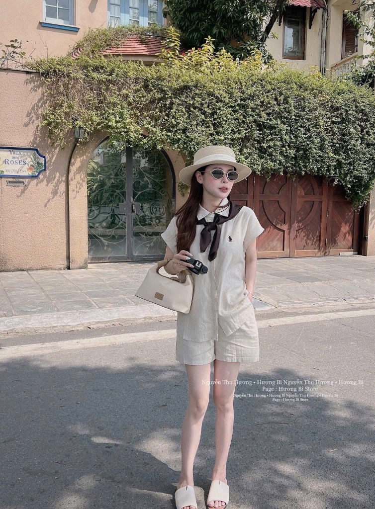 SET CỘC LIEN THÊU NGỰA KÈM KHĂN QUÀNG NỮ