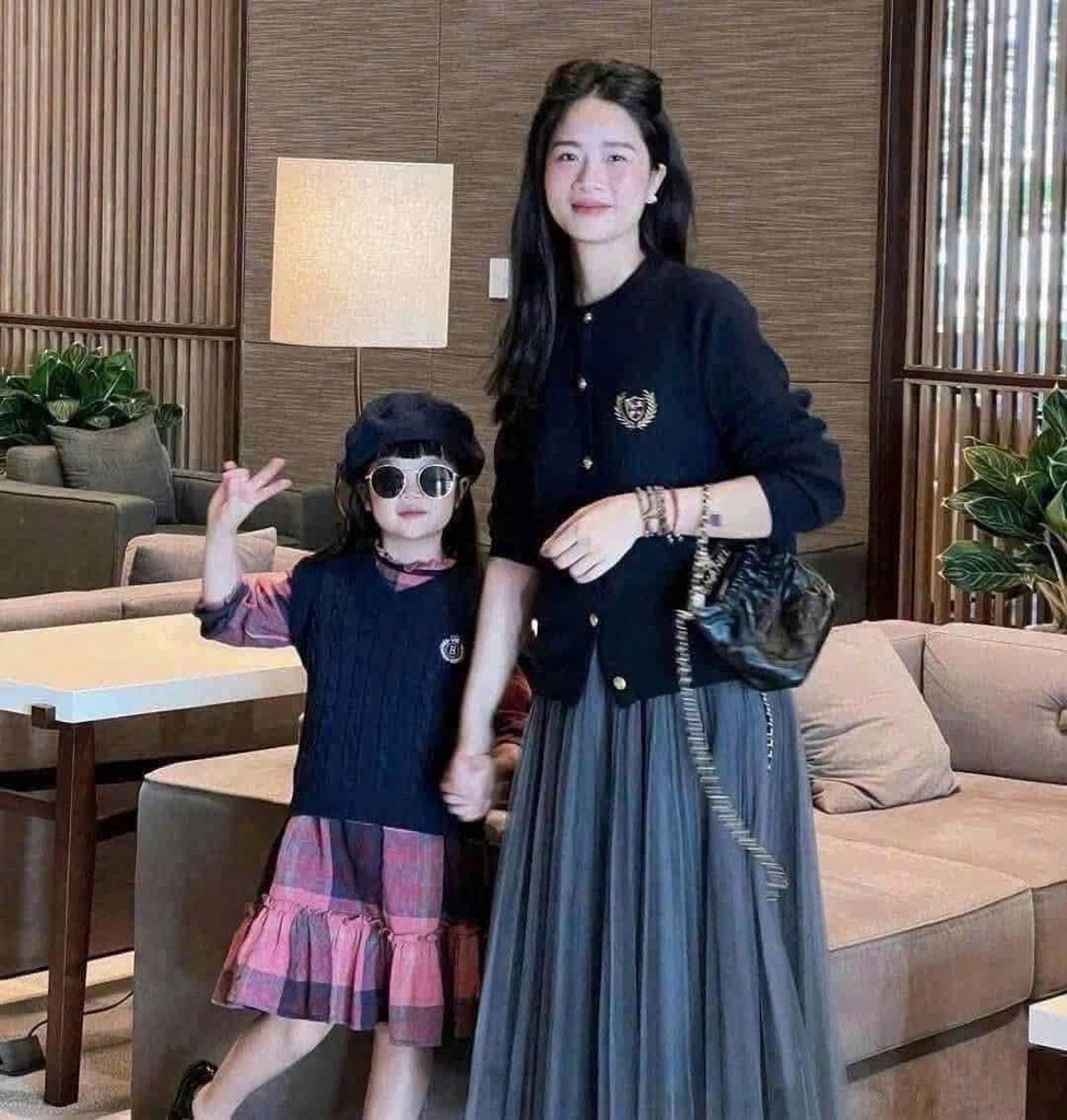 ÁO LEN CARDIGAN CÚC ĐỒNG NỮ THU ĐÔNG