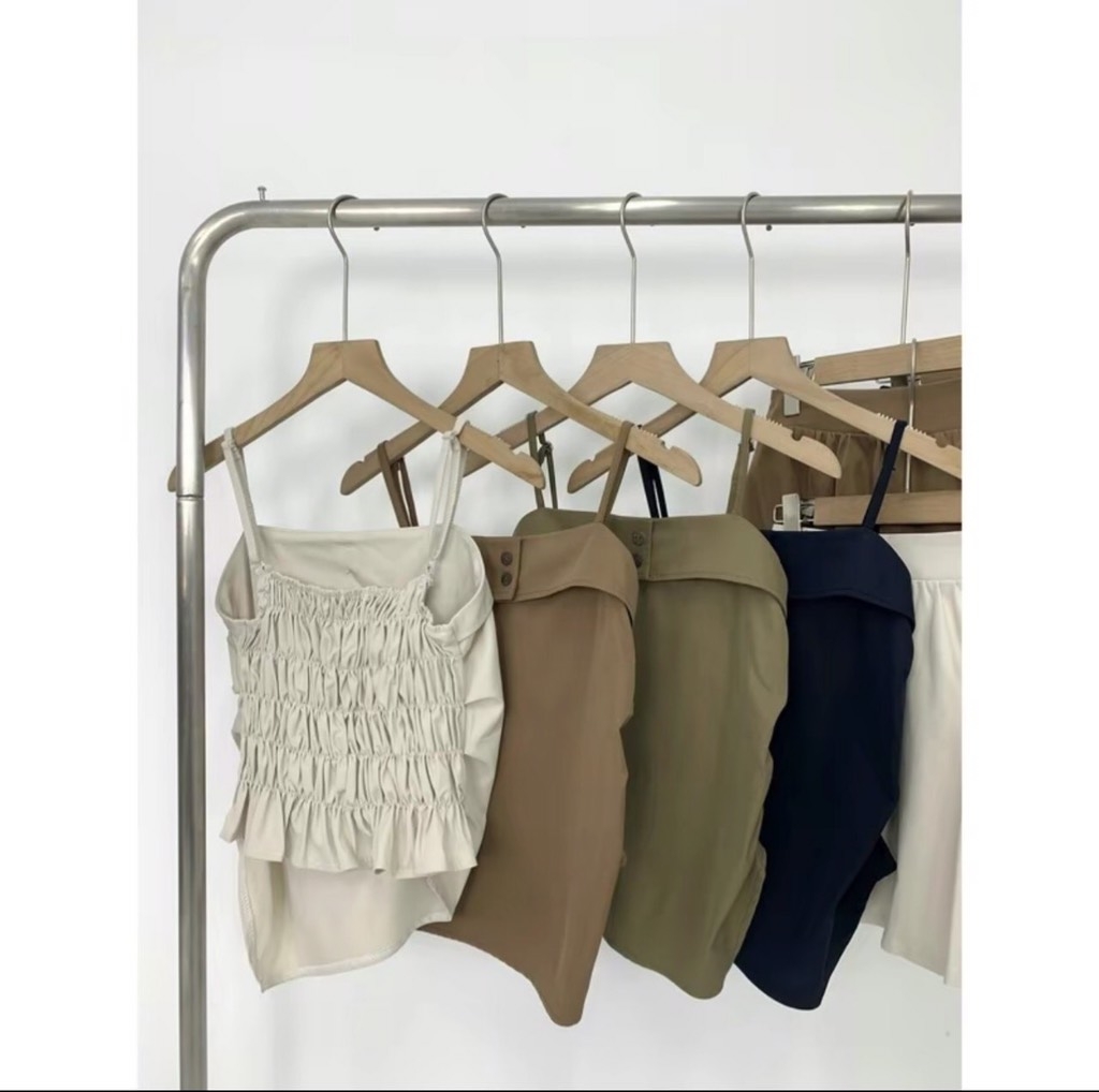 BỘ ÁO 2S VẠT LỆCH MIX CV XOÈ(99k)