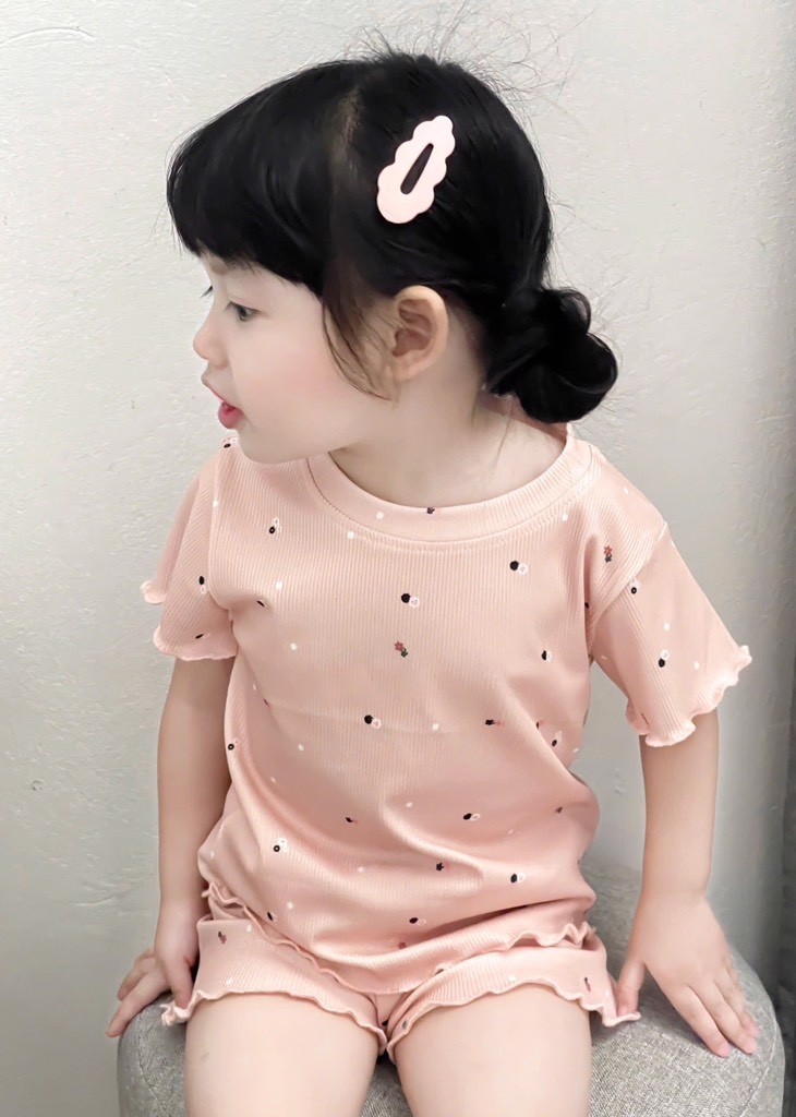 SET 3 BỘ HOA NHÍ HỒNG XANH TRẮNG BÉ GÁI(XẢ 139k)