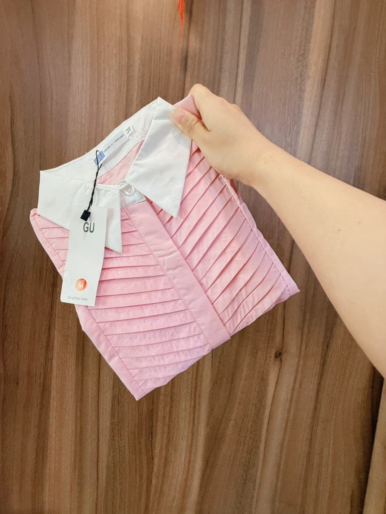 ÁO SƠ MI LI XẾP CHÉO MIXX CAVAT RỜI NỮ SẴN